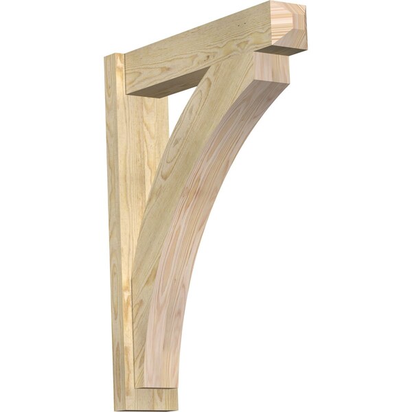 Ekena Millwork Thorton Rough Sawn Craftsman Outlooker, Douglas Fir, 6"W x 26"D x 34"H OUT06X26X34THR04RDF - main